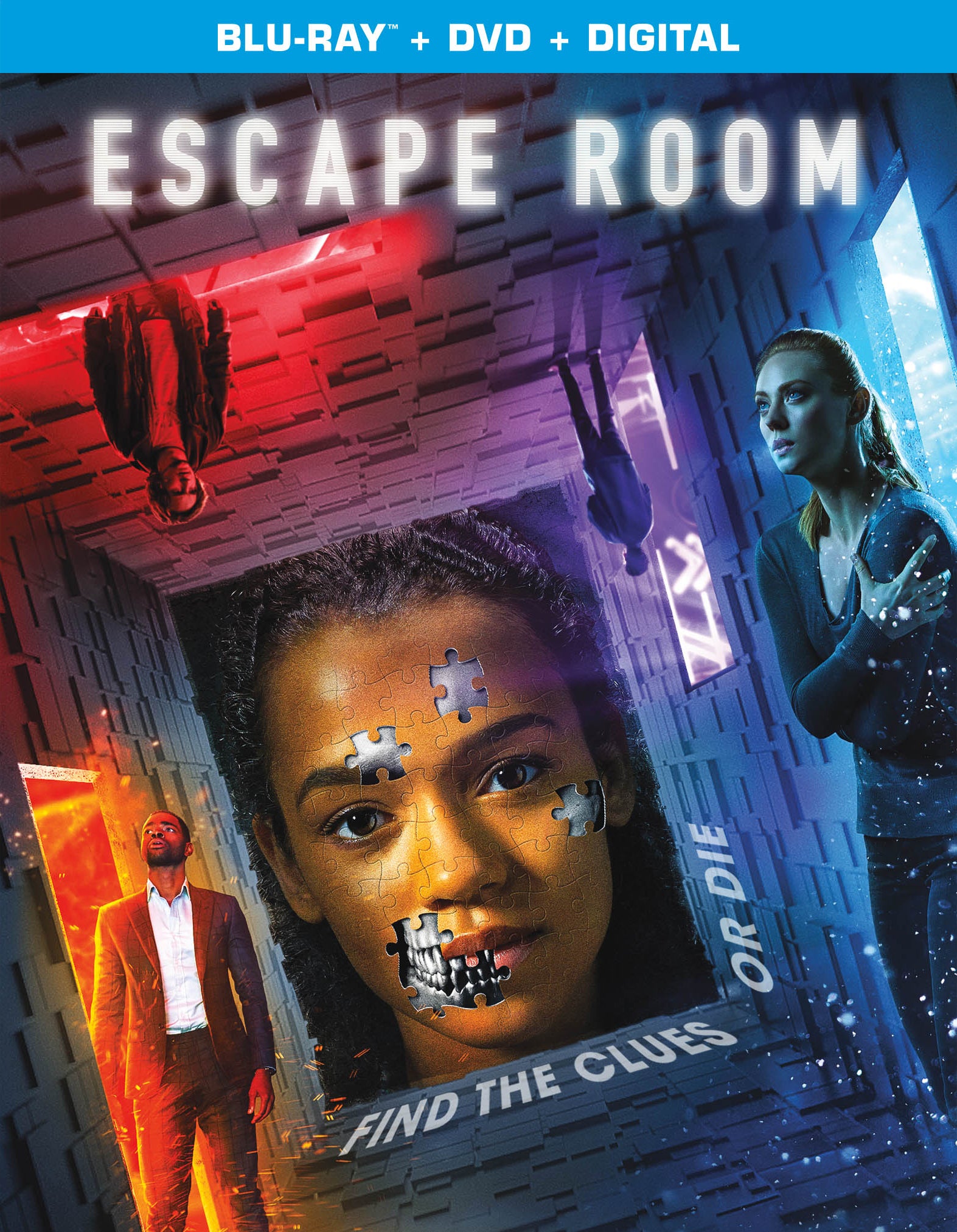 Escape Room [Includes Digital Copy] [Blu-ray/DVD] cover art