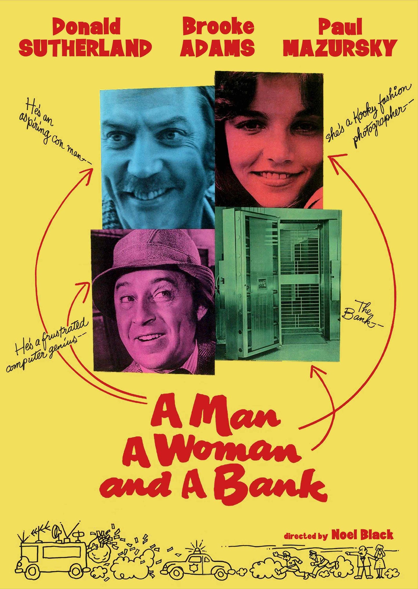 Man, a Woman, and a Bank cover art