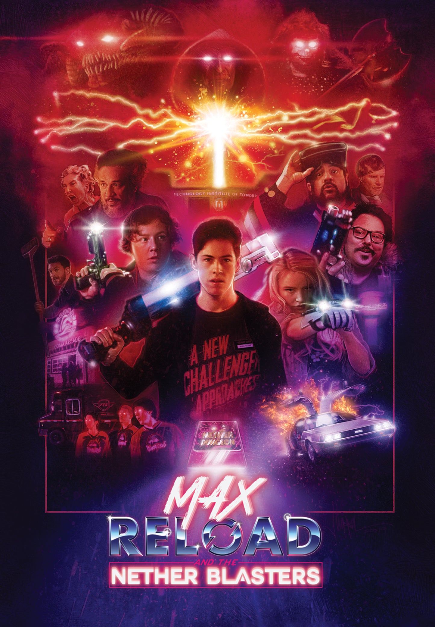Max Reload and the Nether Blasters cover art