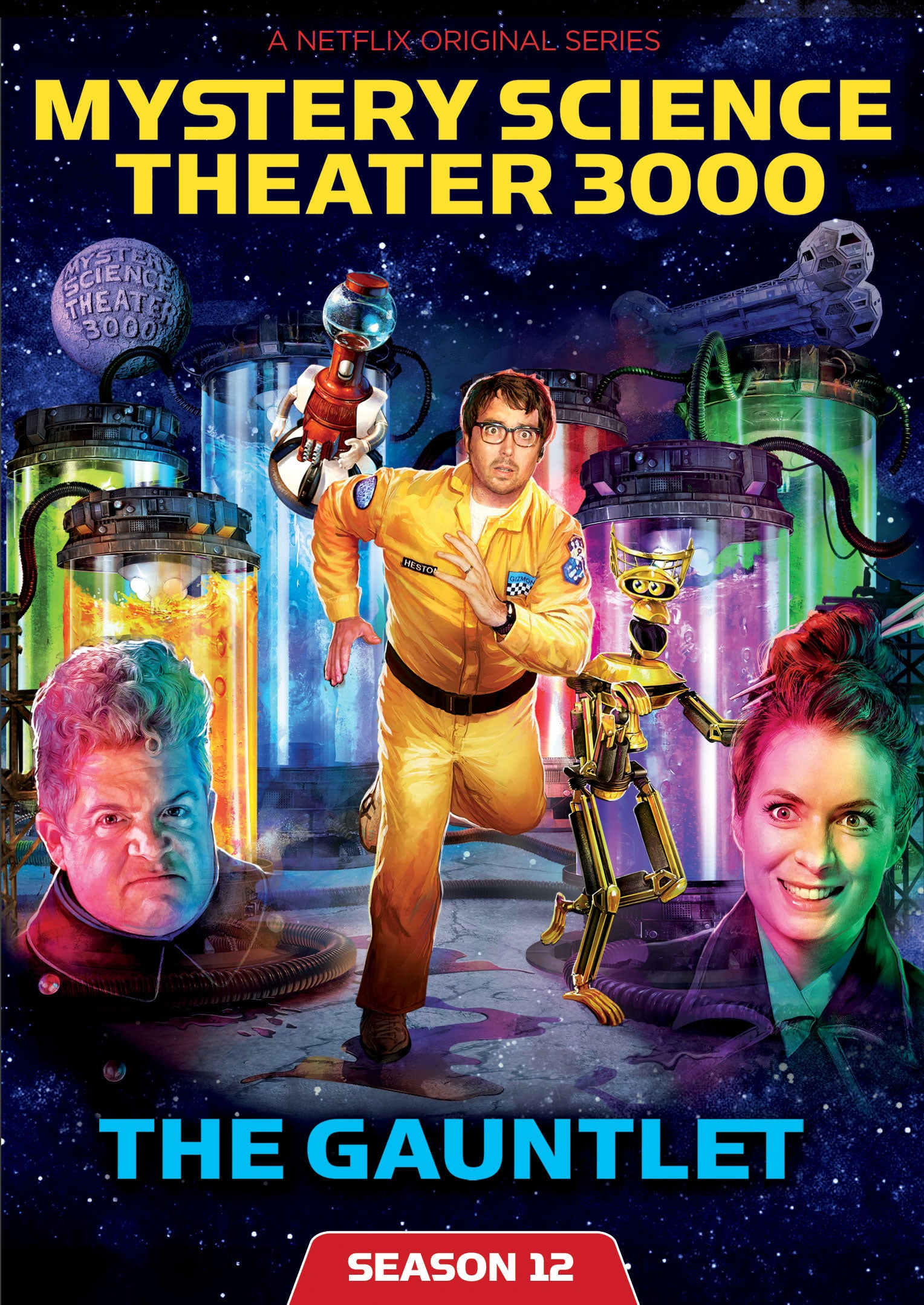 MYSTERY SCIENCE THEATER 3000: SEASON 12: THE GAUNTLET cover art