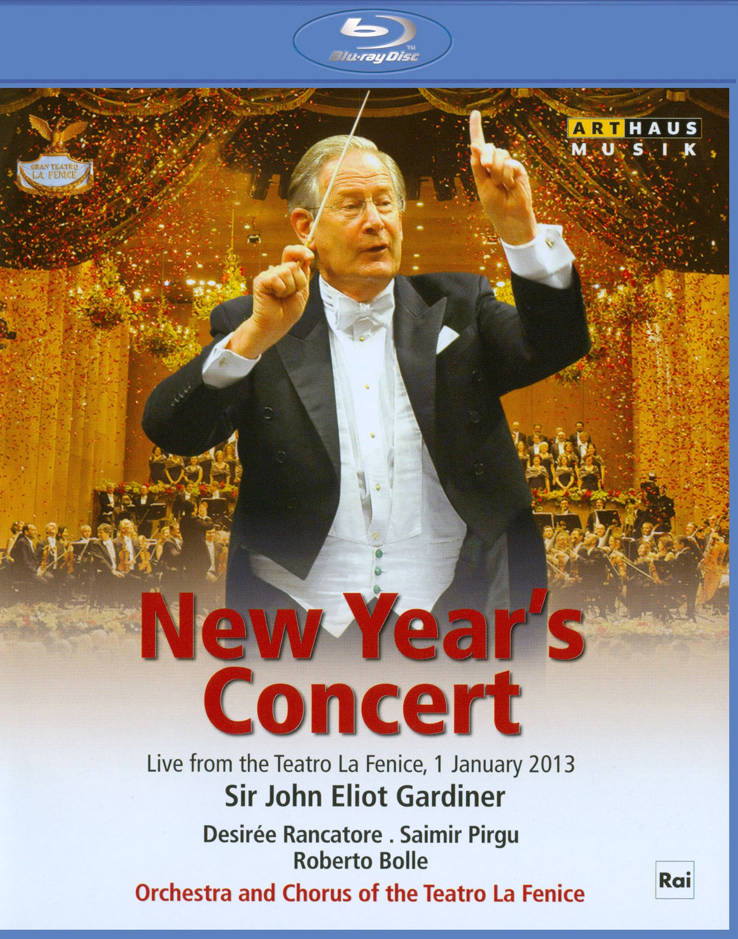 New Year's Concert, Live from the Teatro La Fenice, 1 January 2013 [Video] cover art