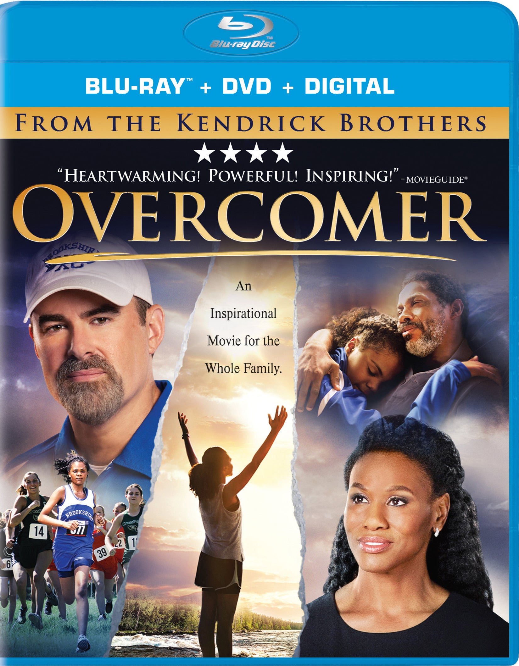 Overcomer [Includes Digital Copy] [Blu-ray/DVD] cover art