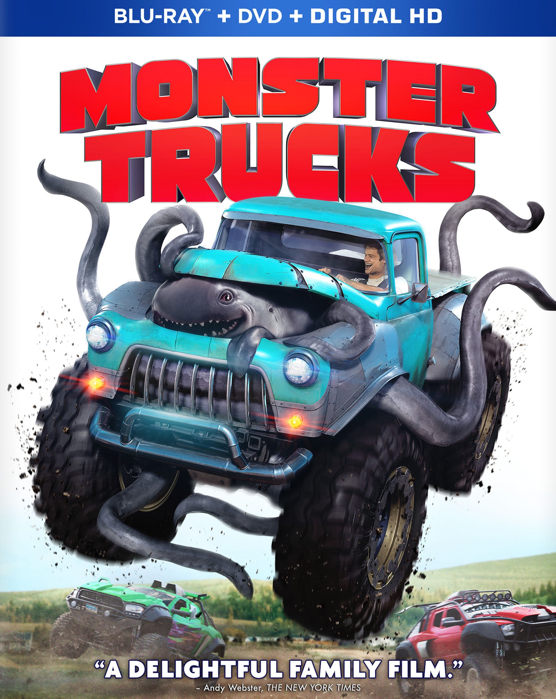 Monster Trucks [Includes Digital Copy] [Blu-ray] cover art