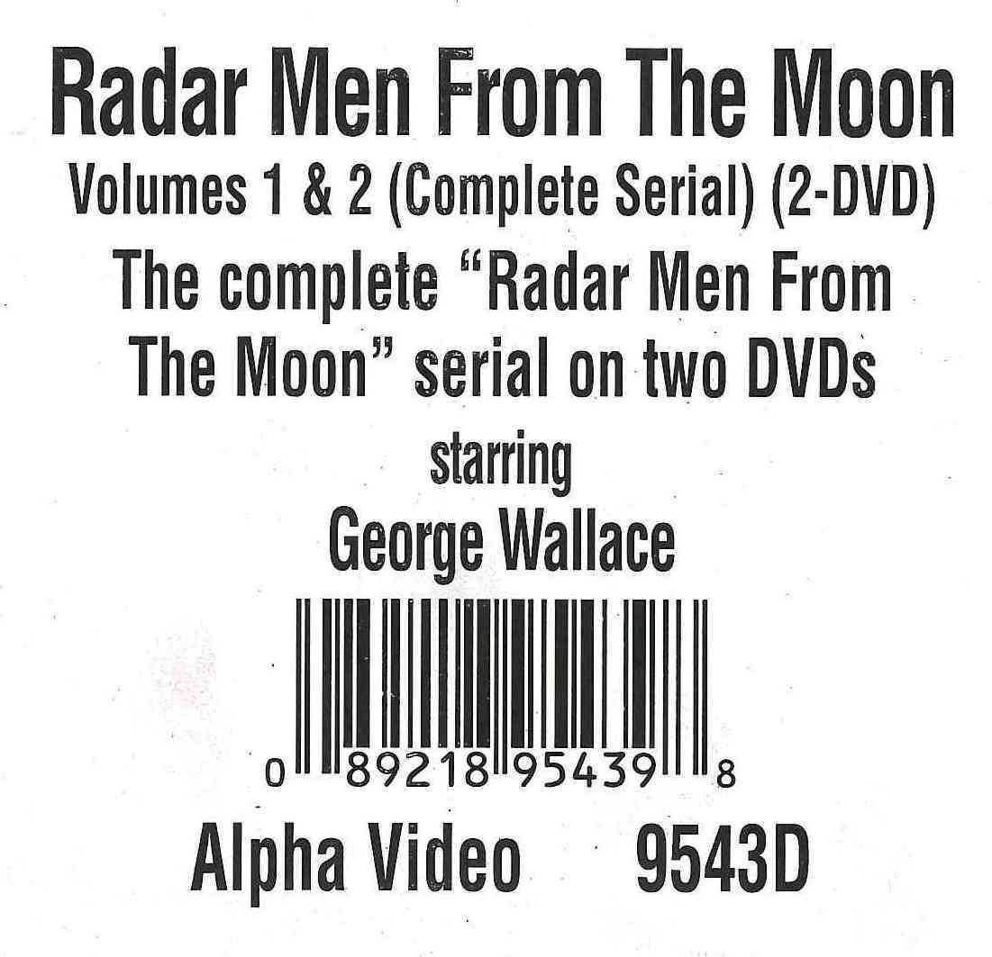 Radar Men From The Moon - Volumes 1&2 cover art