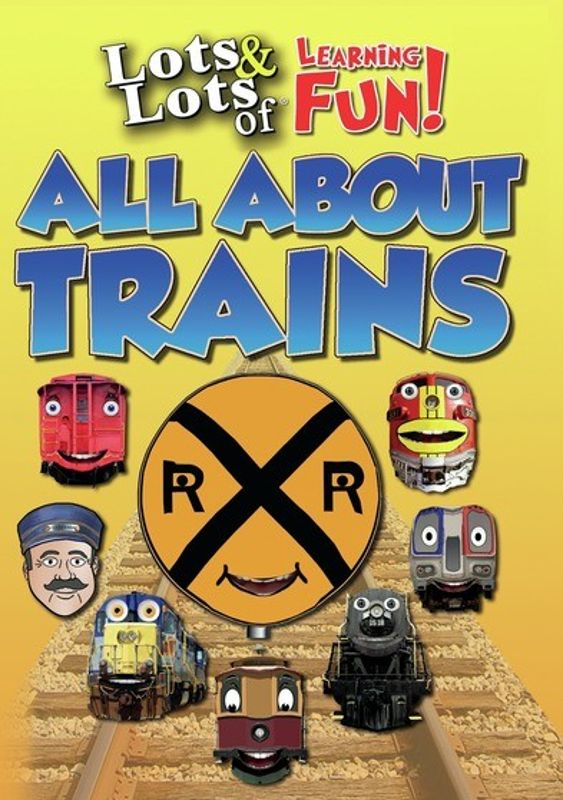 Lots and Lots of Learning Fun!: All About Trains cover art