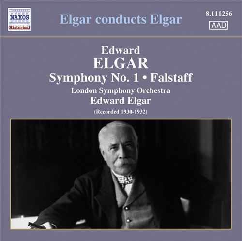Elgar Conducts Elgar: Symphony cover art