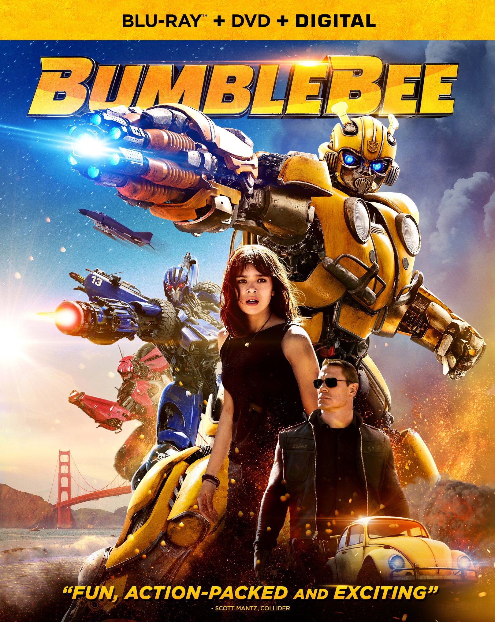 Bumblebee [Includes Digital Copy] [Blu-ray/DVD] cover art