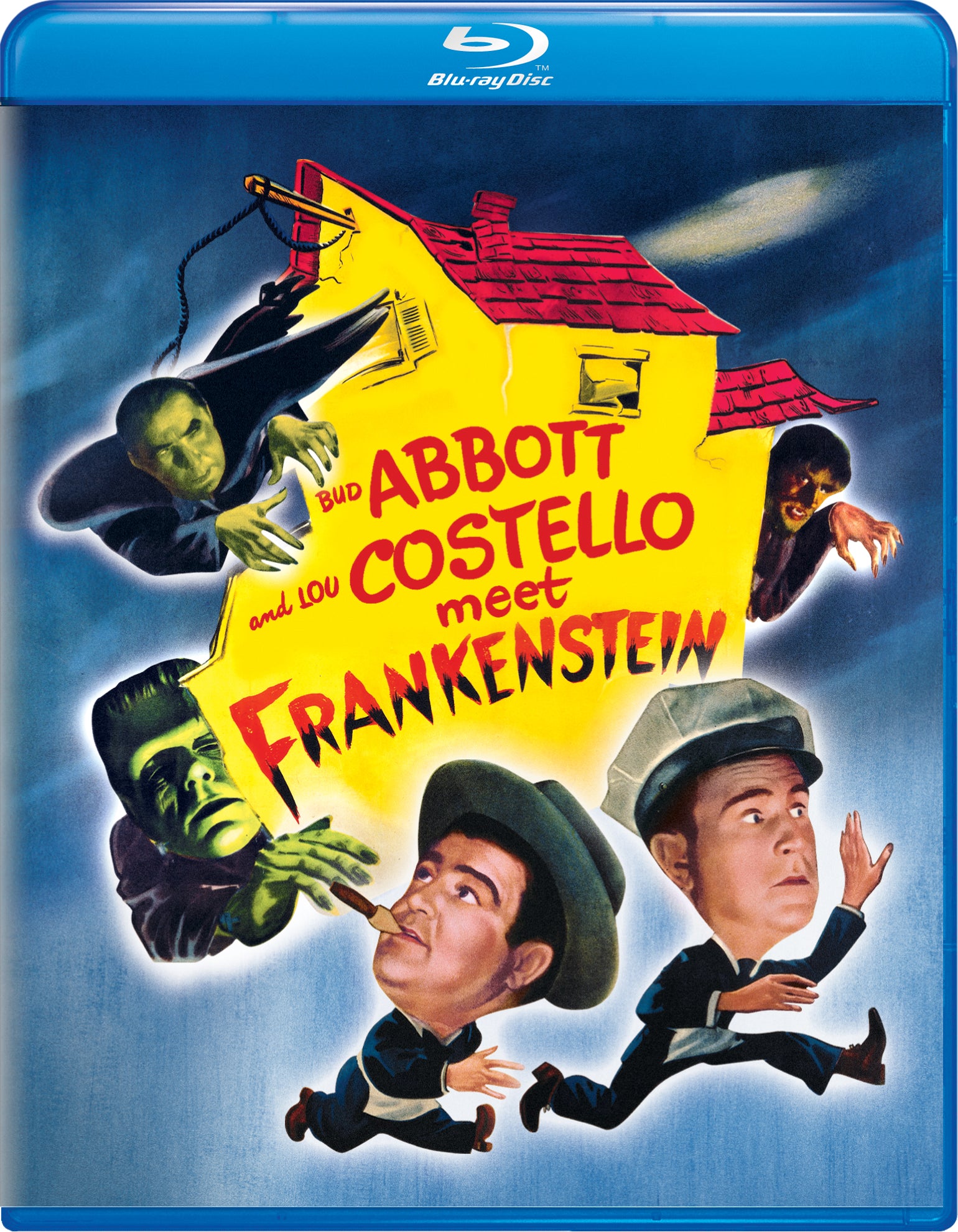 Abbott and Costello Meet Frankenstein [Blu-ray] cover art