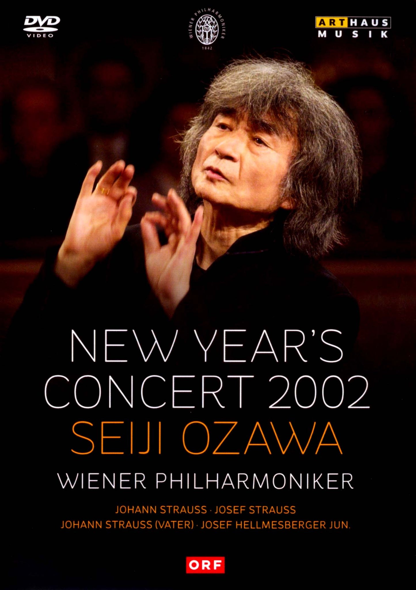 Ozawa New Years Concert 2002 cover art