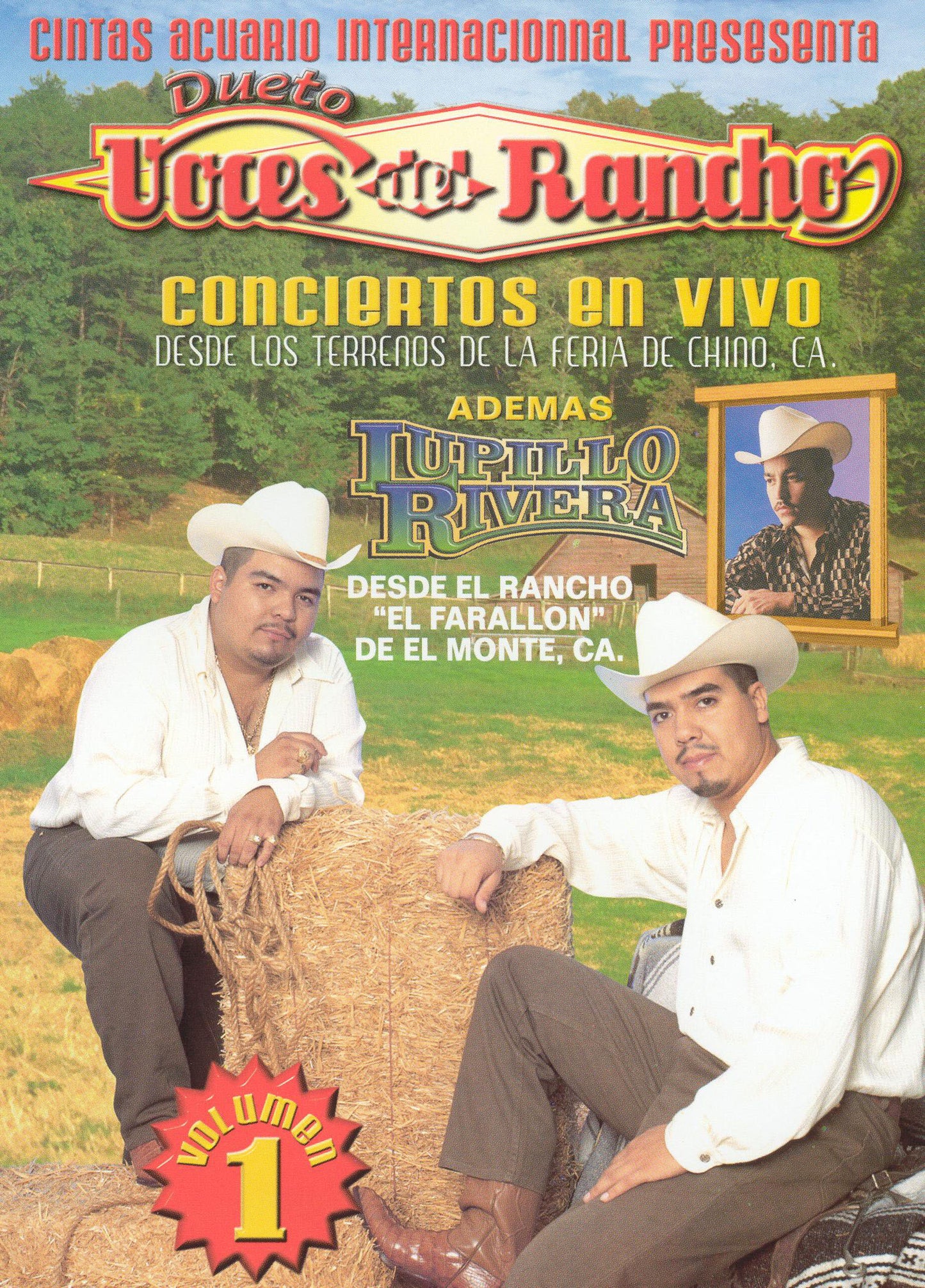Dueto Voces Del Rancho: Conciertos En Vivo, Vol. 1 cover art