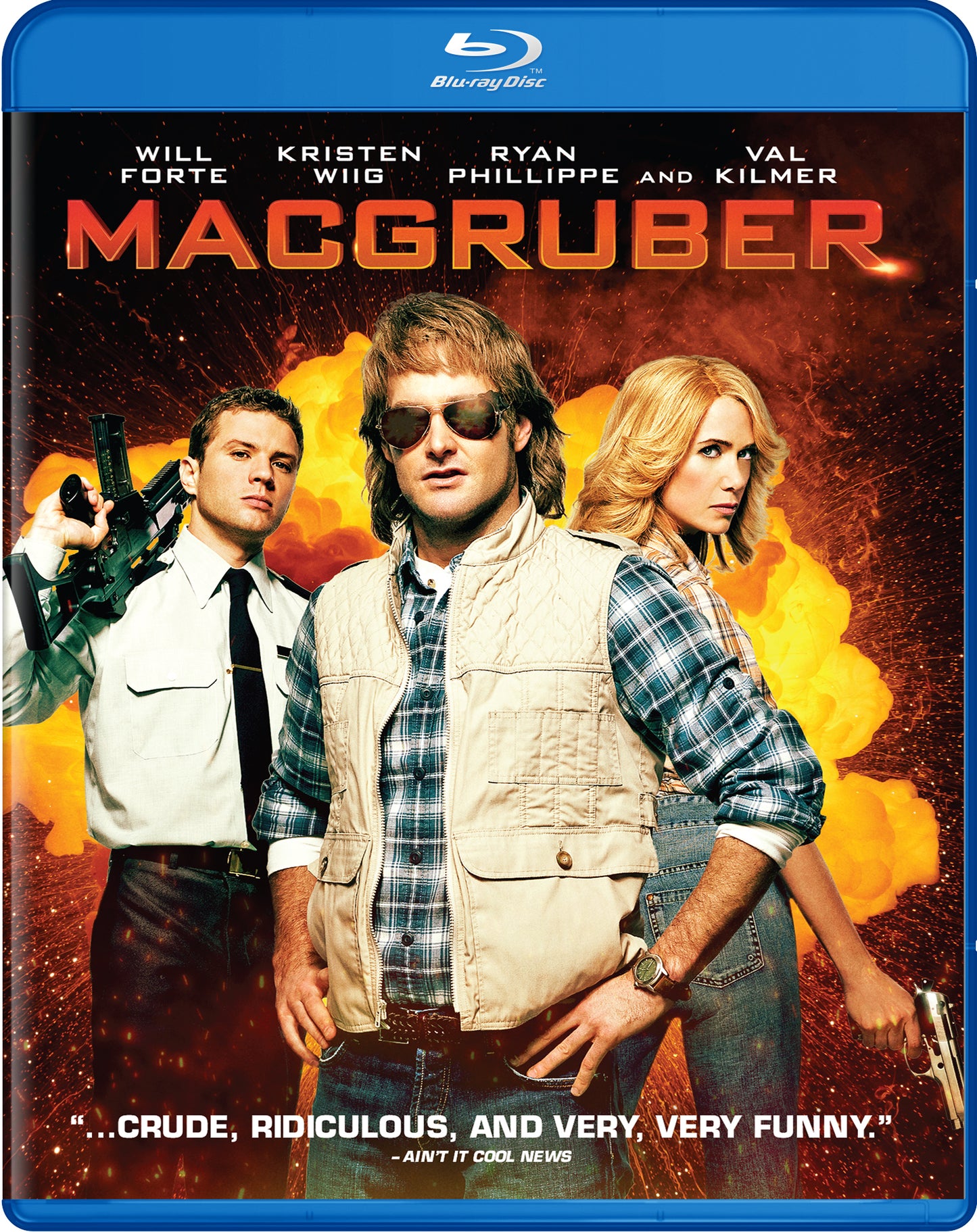 MacGruber [Blu-ray] cover art