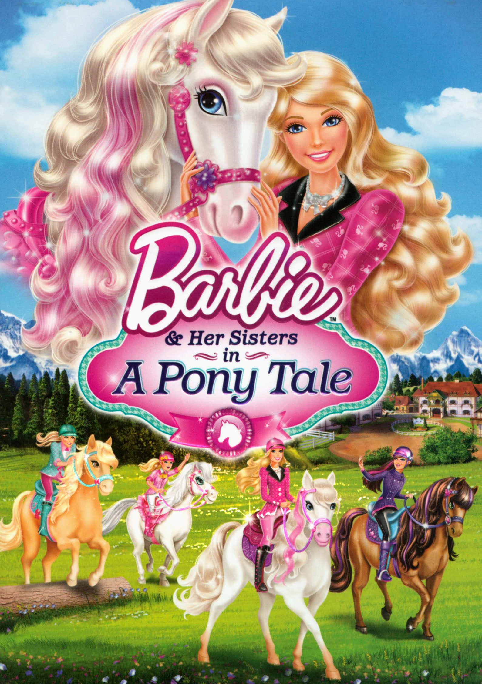 Barbie & Her Sisters in A Pony Tale cover art