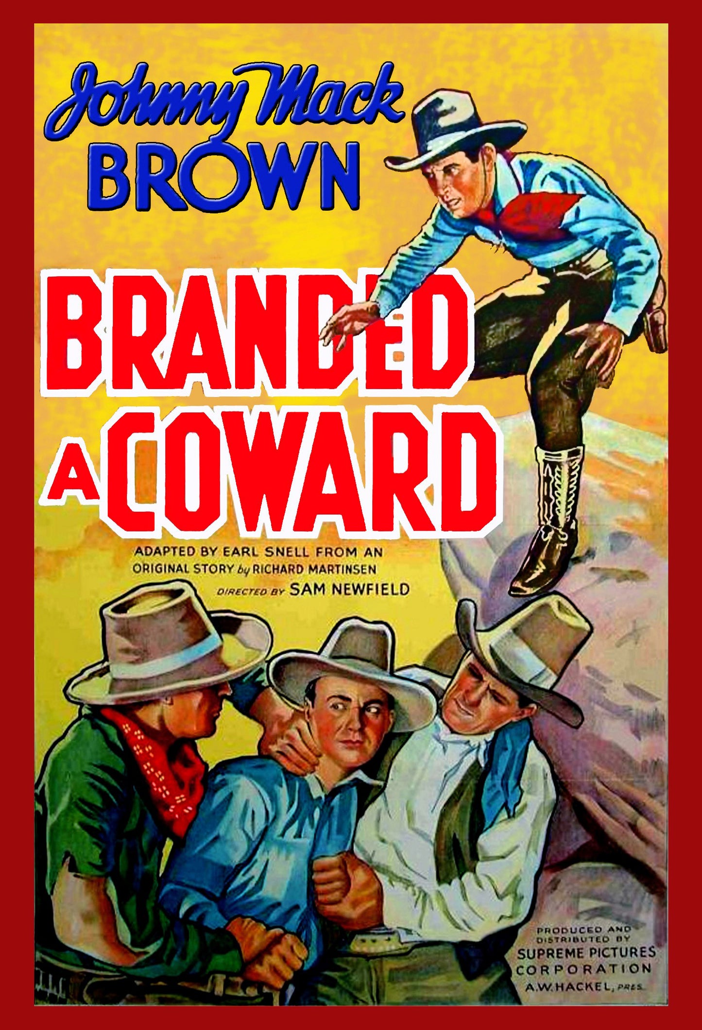 Branded a Coward cover art