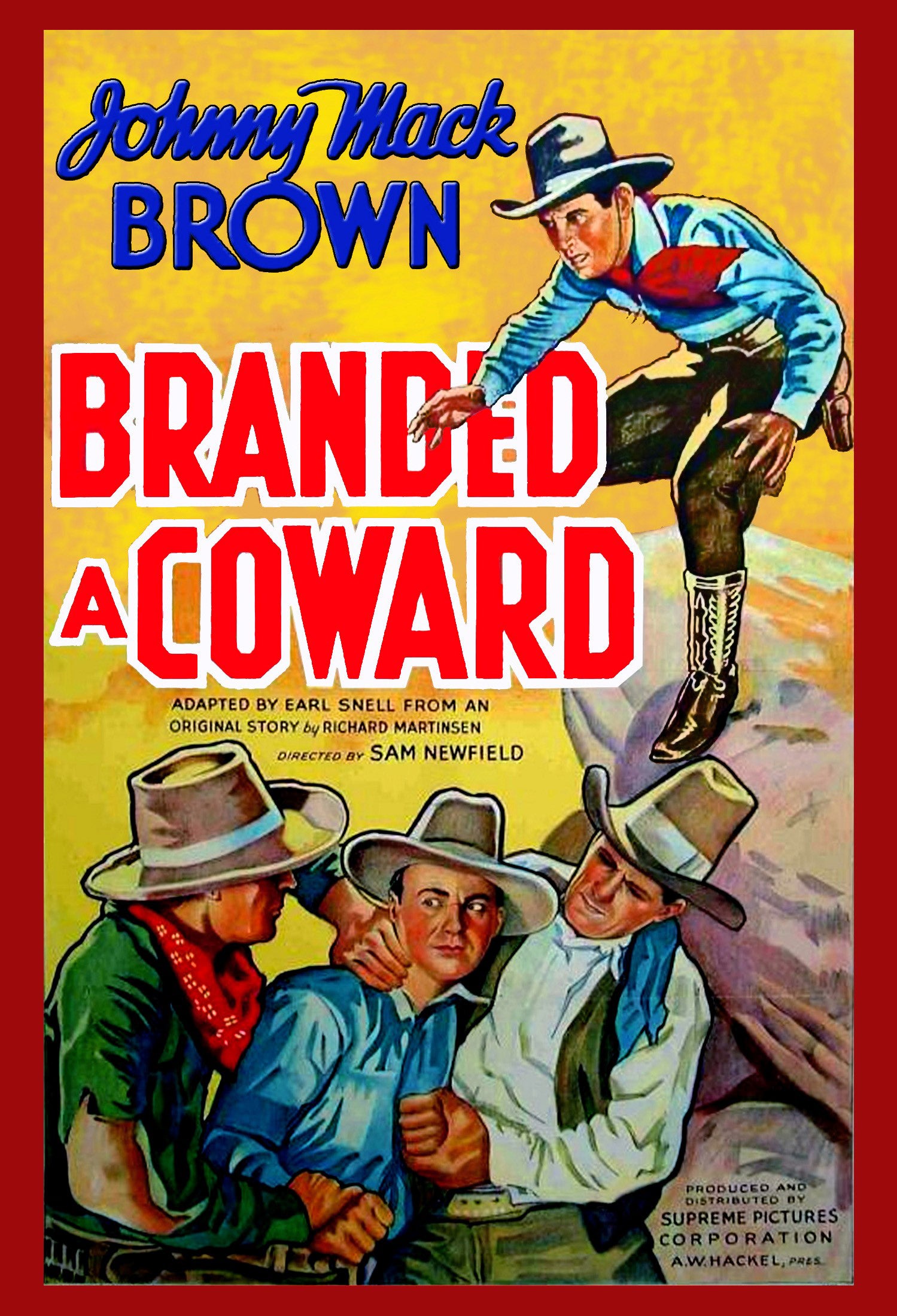 Branded a Coward cover art