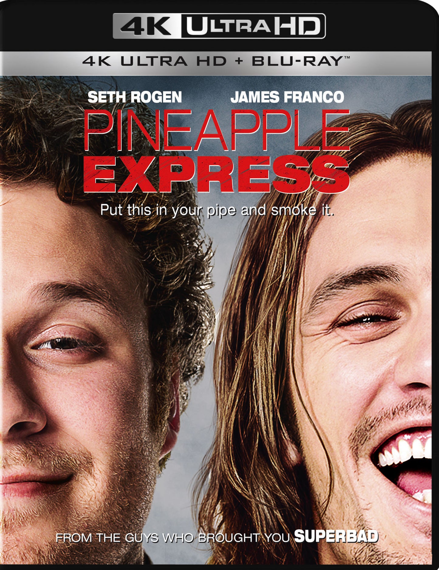 Pineapple Express [Includes Digital Copy] [4K Ultra HD Blu-ray/Blu-ray] cover art
