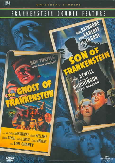 Frankenstein Double Feature - Ghost of Frankenstein/Son of Frankenstein cover art