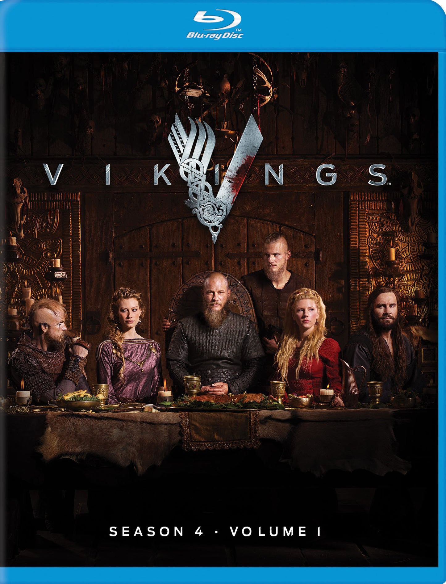 Vikings: Season 4 - Vol. 1 [Blu-ray] [3 Discs] cover art