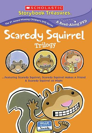 Scaredy Squirrel Trilogy cover art