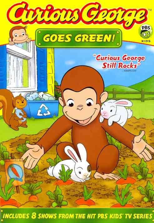 Curious George Goes Green cover art