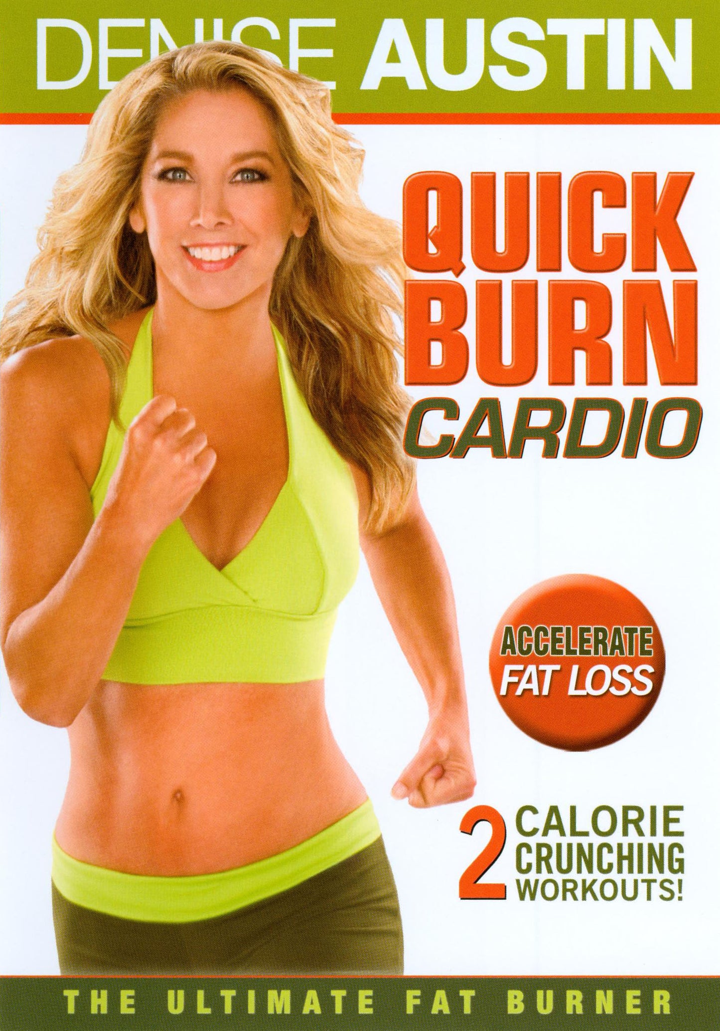 Denise Austin: Quick Burn Cardio cover art