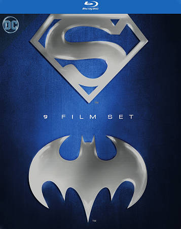 Batman and Superman: 9-Film Set cover art