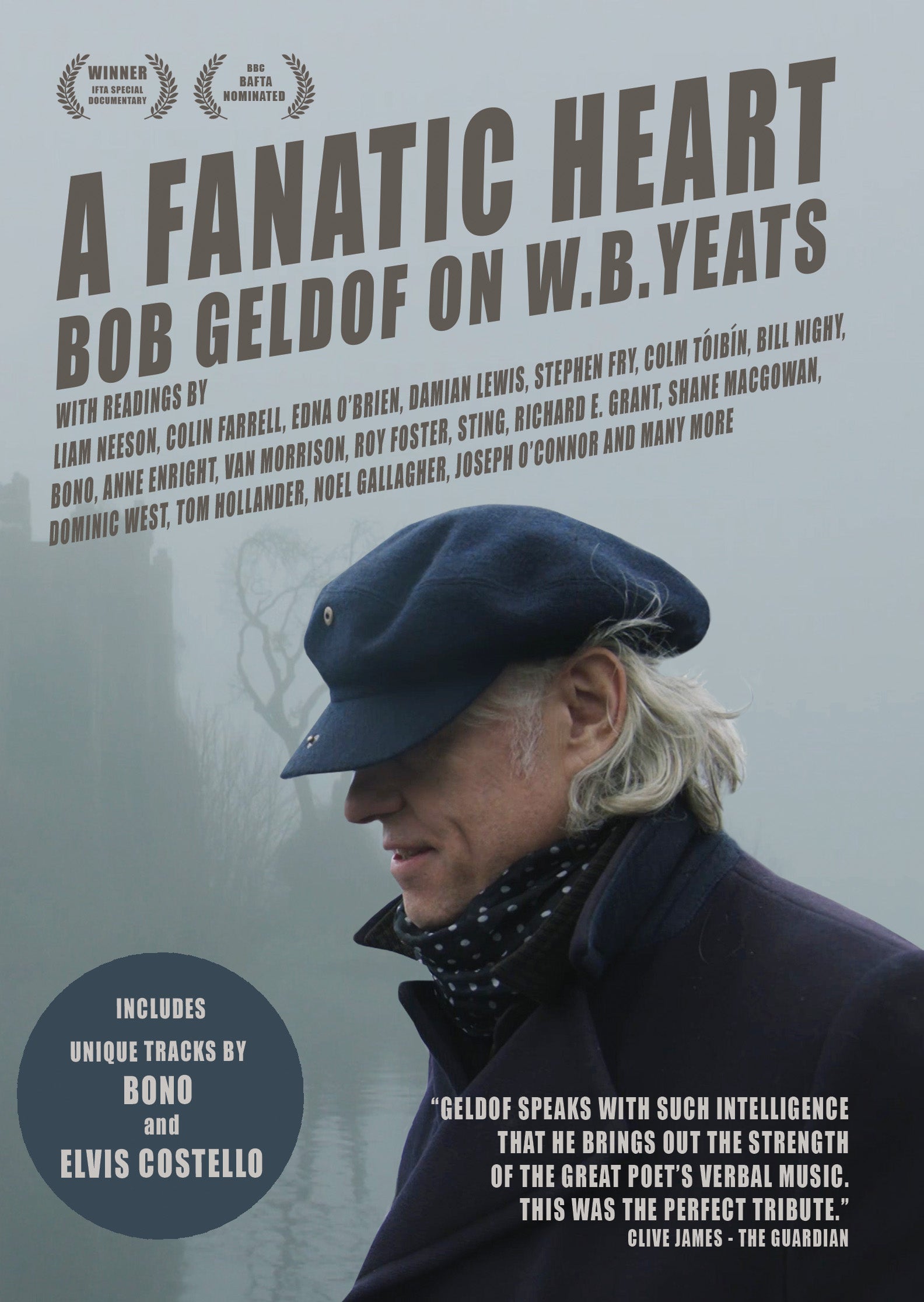 A FANATIC HEART: GELDOF ON YEATS cover art