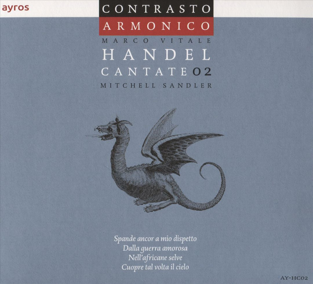 Handel: Cantate 02 cover art