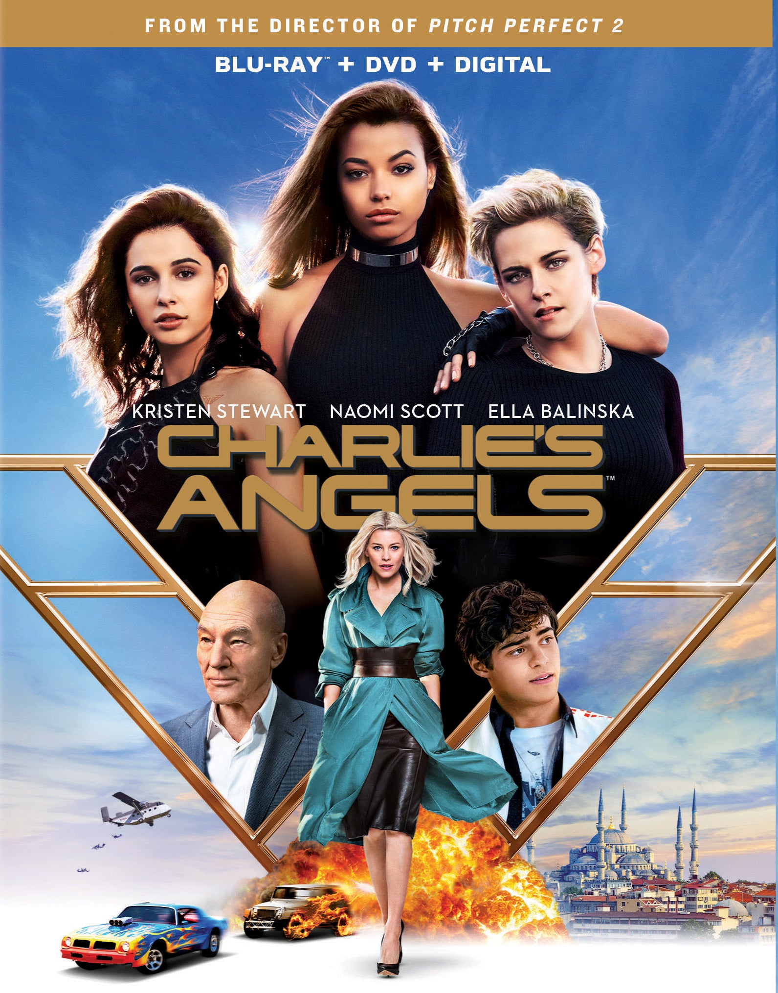 Charlie's Angels [Includes Digital Copy] [Blu-ray/DVD] cover art