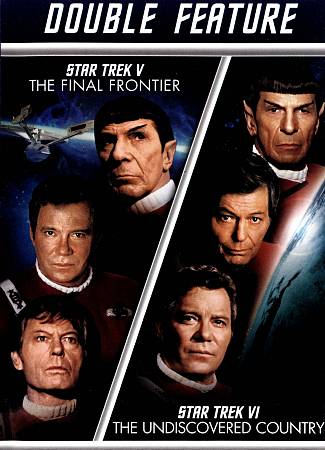 Star Trek V: The Final Frontier/Star Trek VI: The Undiscovered Country cover art