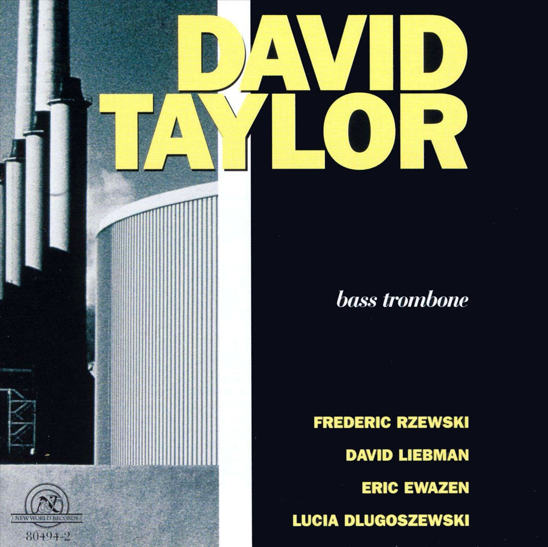 David Taylor, Bass Trombone cover art