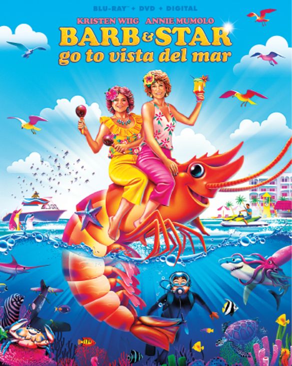 Barb and Star Go to Vista Del Mar [Includes Digital Copy] [Blu-ray/DVD] cover art