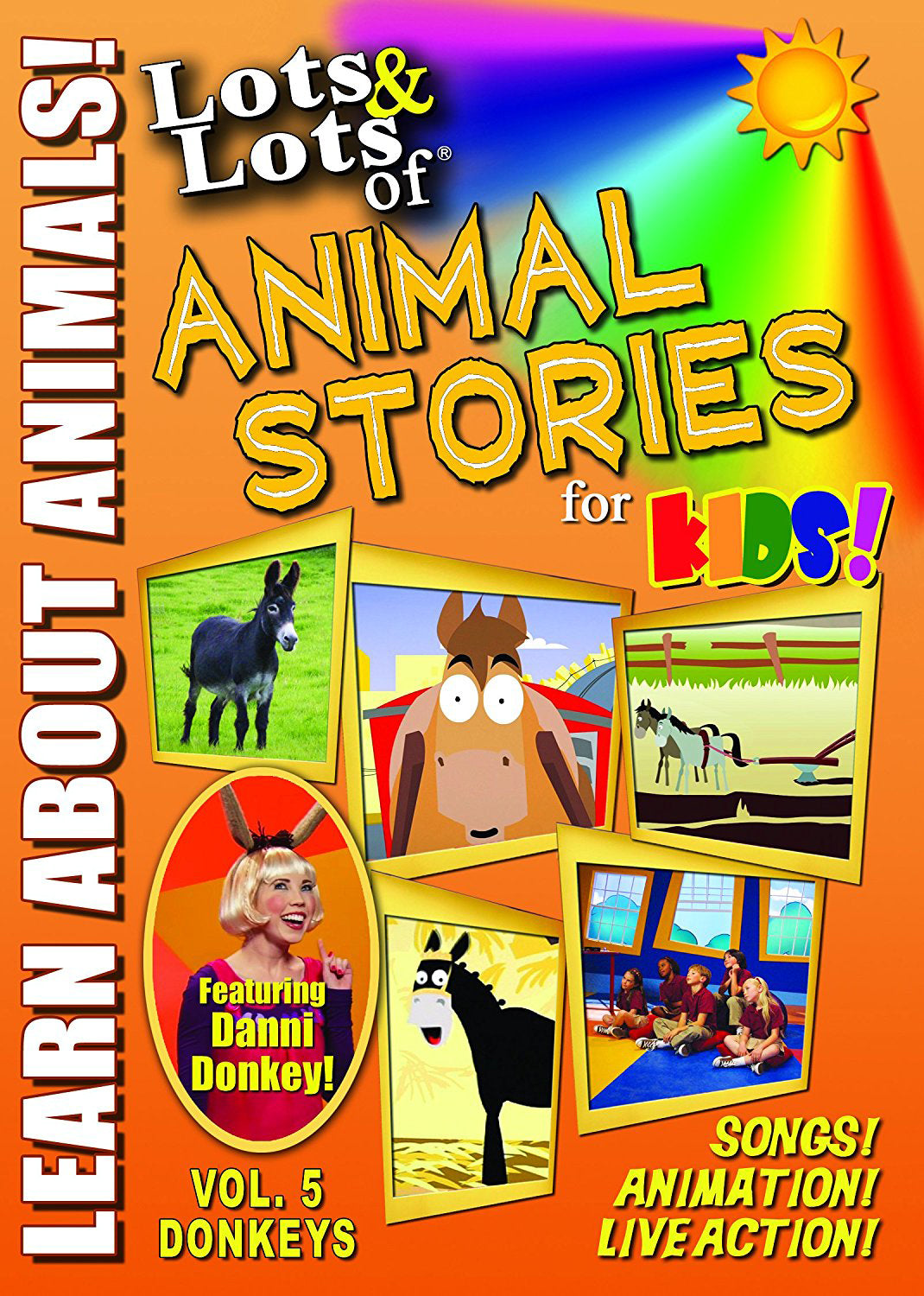 Lots & Lots of Animal Stories for Kids!: Donkeys cover art