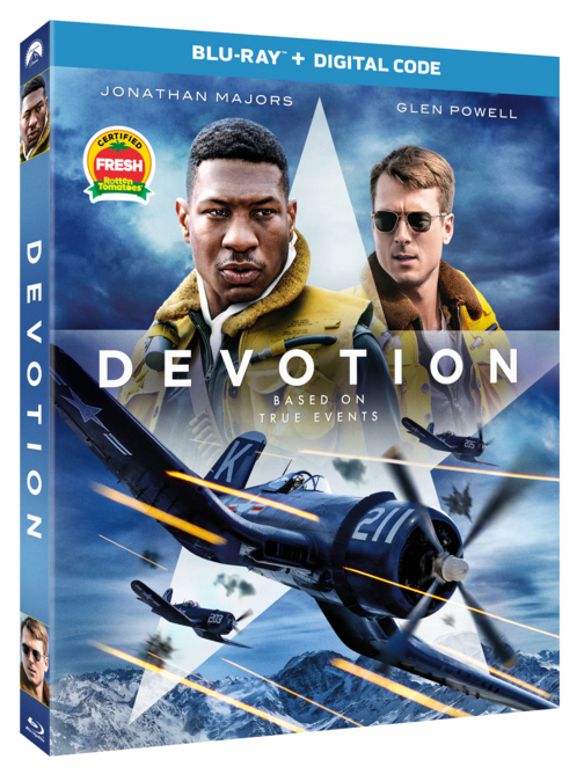 Devotion [Includes Digital Copy] [Blu-ray] cover art