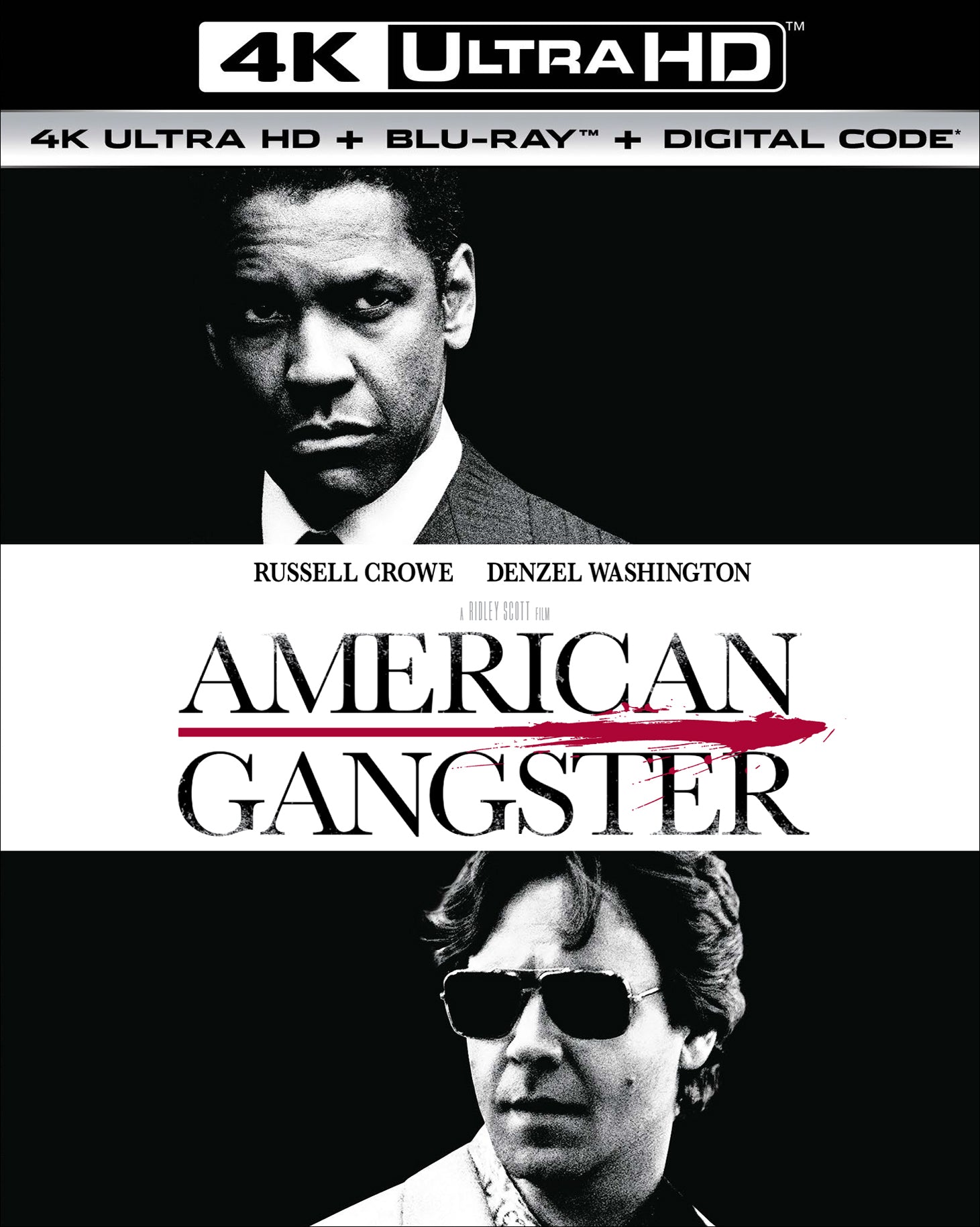 American Gangster [Includes Digital Copy] [4K Ultra HD Blu-ray/Blu-ray] cover art