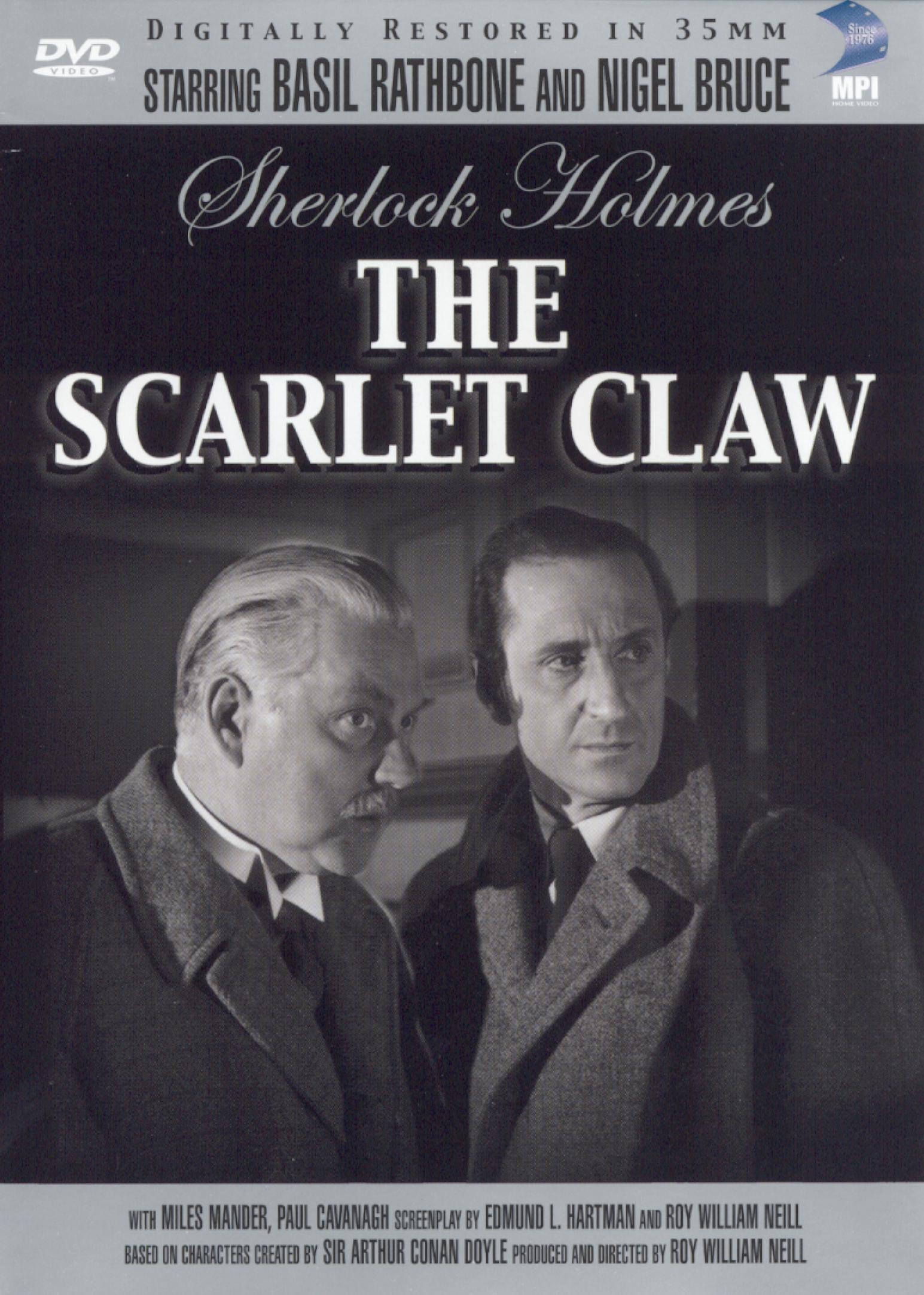 Sherlock Holmes: The Scarlet Claw cover art