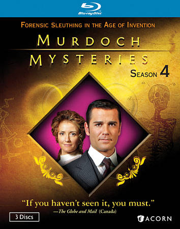 Murdoch Mysteries: Season 4 [3 Discs] [Blu-ray] cover art
