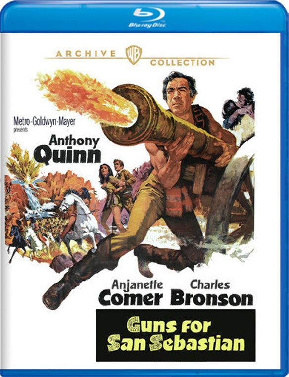 Guns for San Sebastian [Blu-ray] cover art
