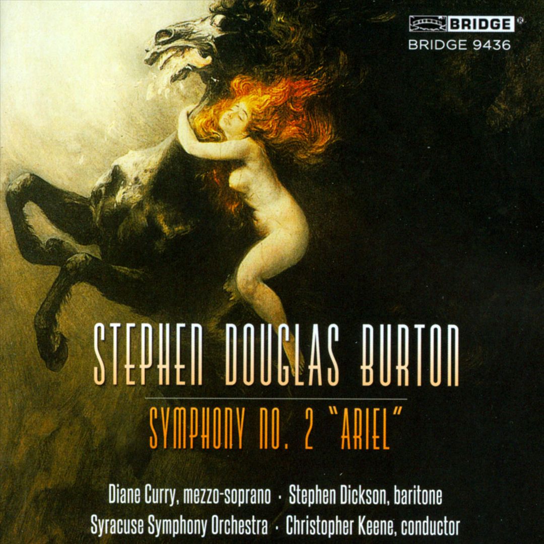 Stephen Douglas Burton: Symphony No. 2 "Ariel" cover art