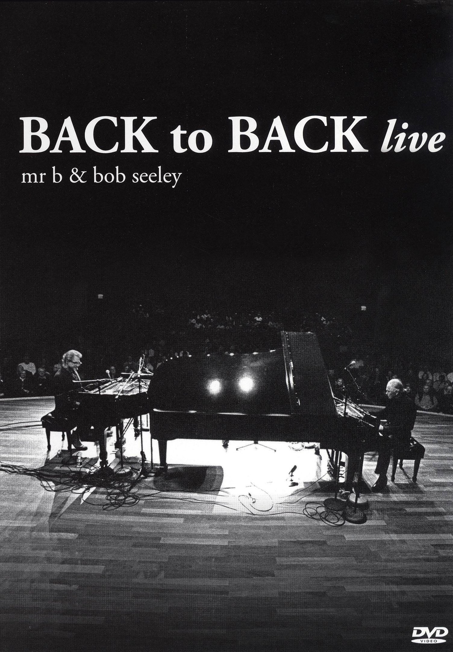 Back to Back Live cover art