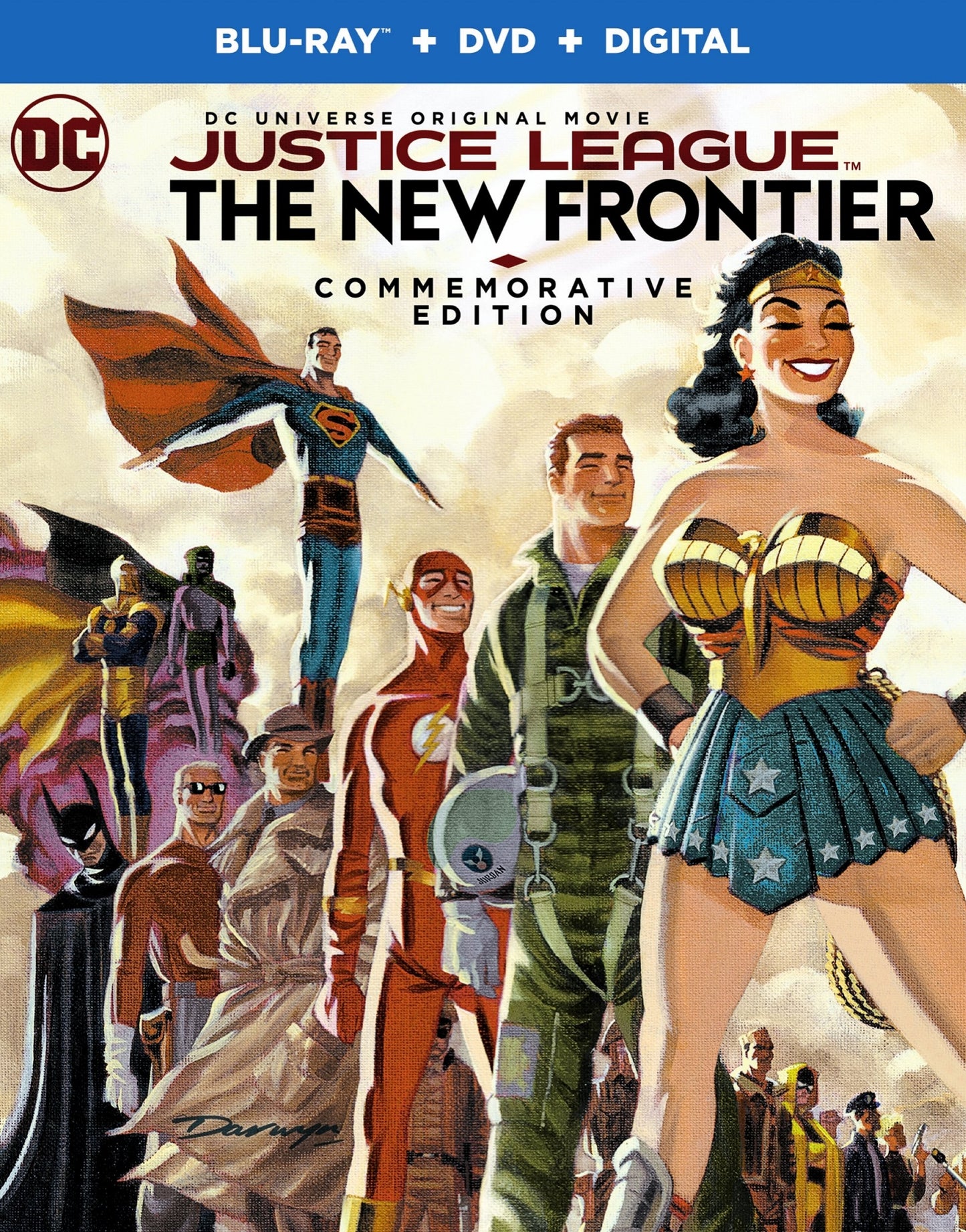 Justice League: The New Frontier [Commemorative Edition] [Blu-ray] cover art