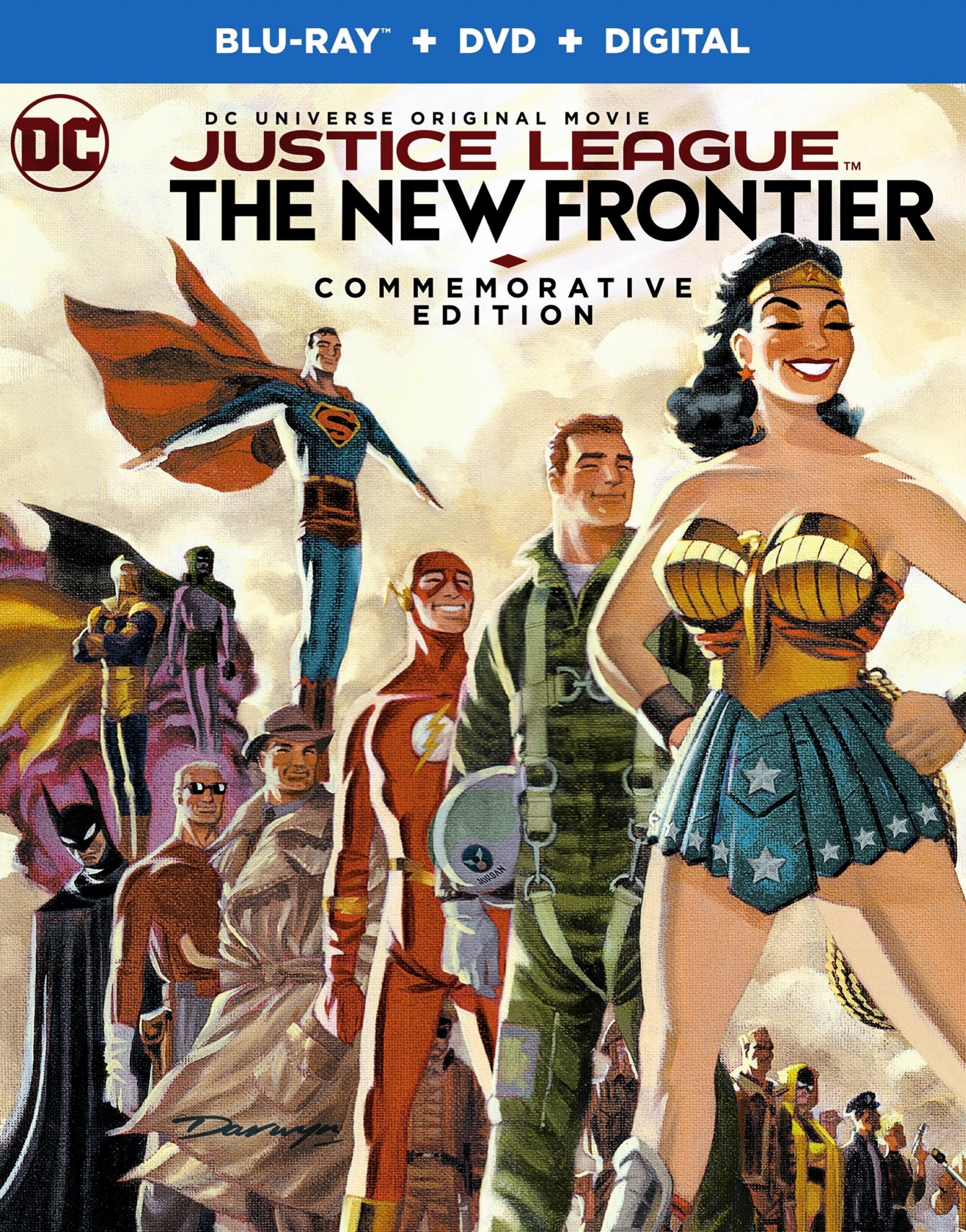 Justice League: The New Frontier [Commemorative Edition] [Blu-ray] cover art
