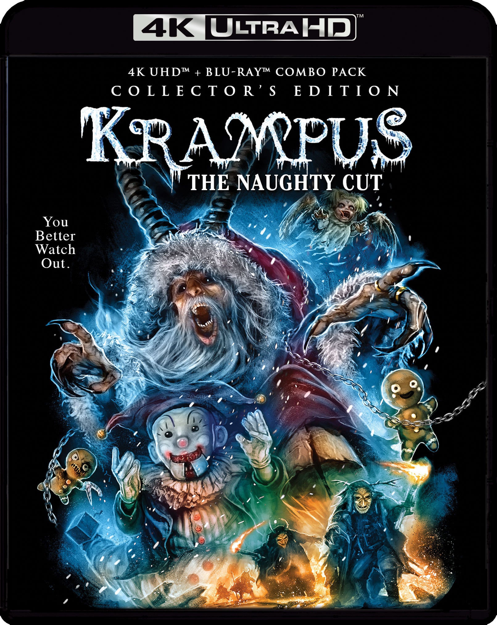 Krampus: The Naughty Cut [Collector's Edition] [4K Ultra HD Blu-ray/Blu-ray] cover art