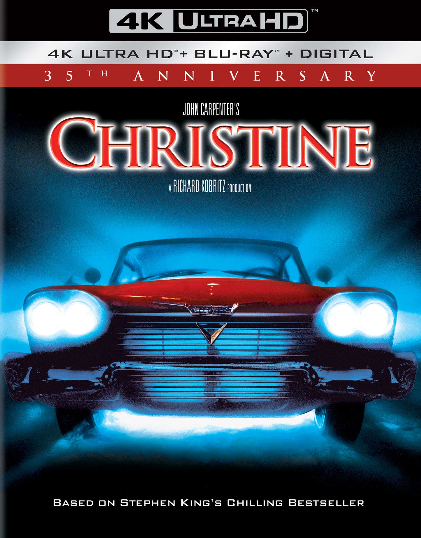 Christine [Includes Digital Copy] [4K Ultra HD Blu-ray/Blu-ray] cover art