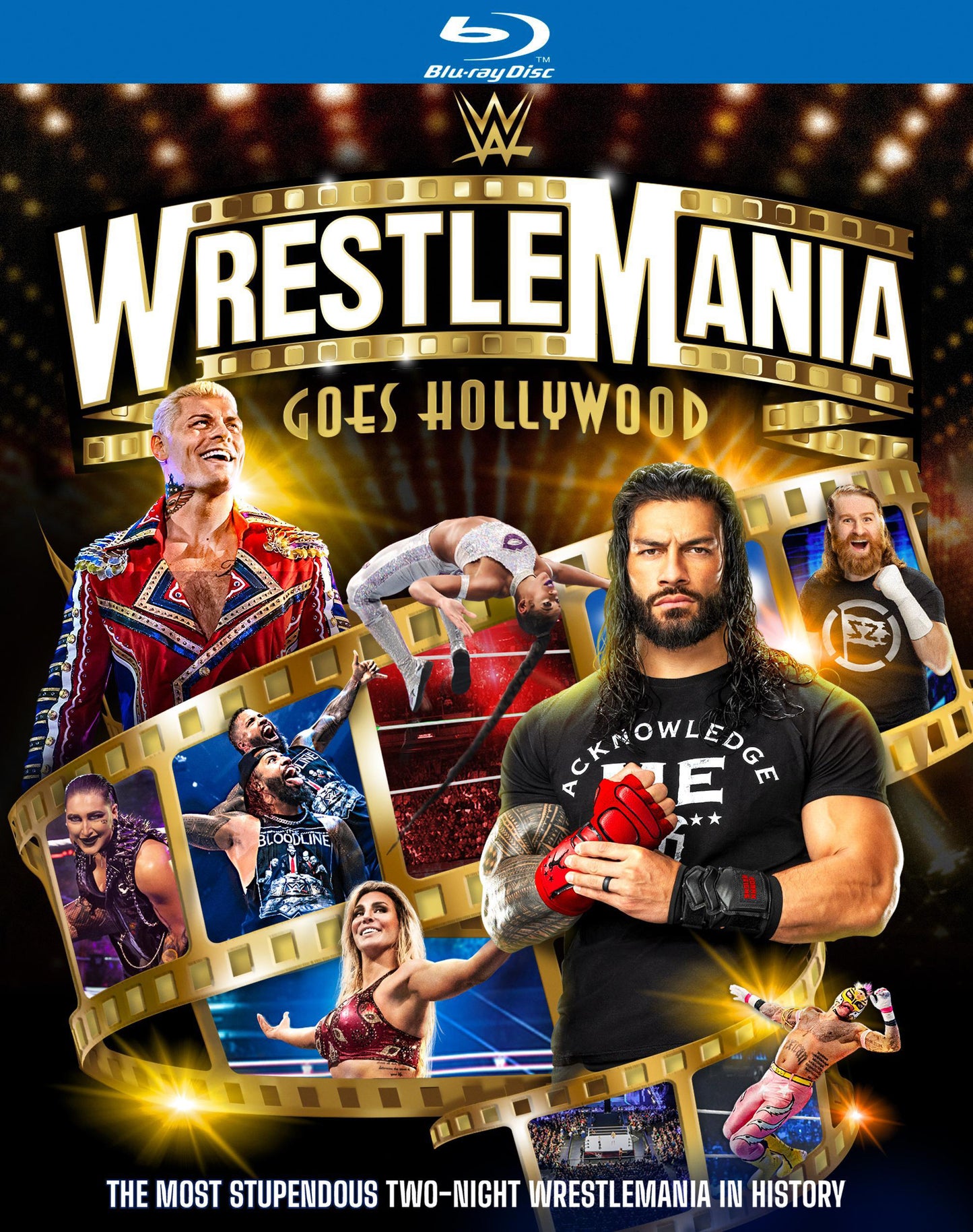 WWE: WRESTLEMANIA 39 (BLU-RAY) cover art