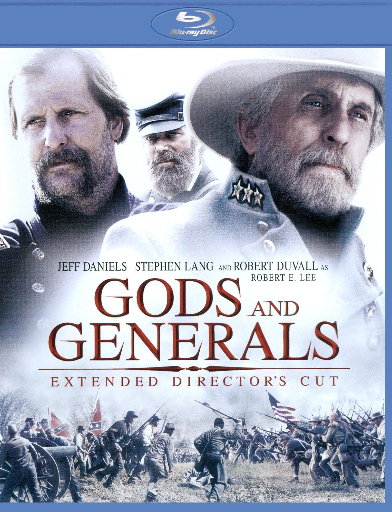 Gods and Generals [Director's Cut] [2 Discs] [Blu-ray] cover art