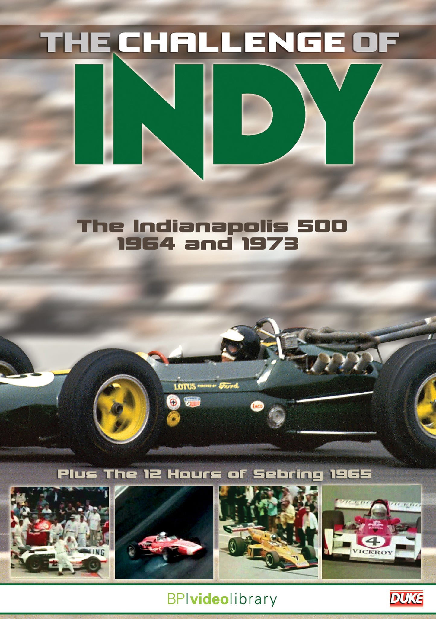Challenge Of Indy The cover art