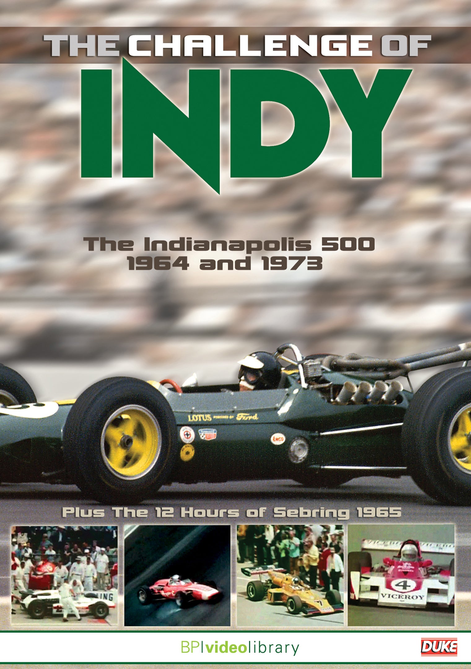 Challenge Of Indy The cover art