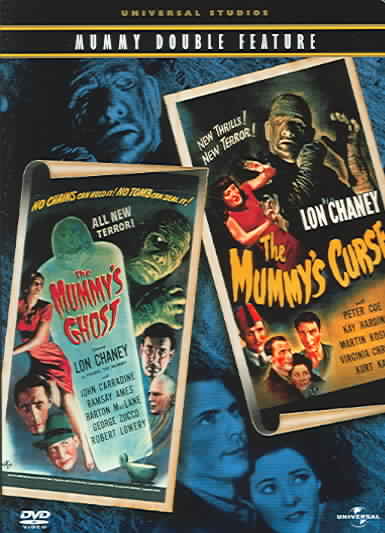 Mummy Double Feature - The Mummy's Ghost/The Mummy's Curse cover art