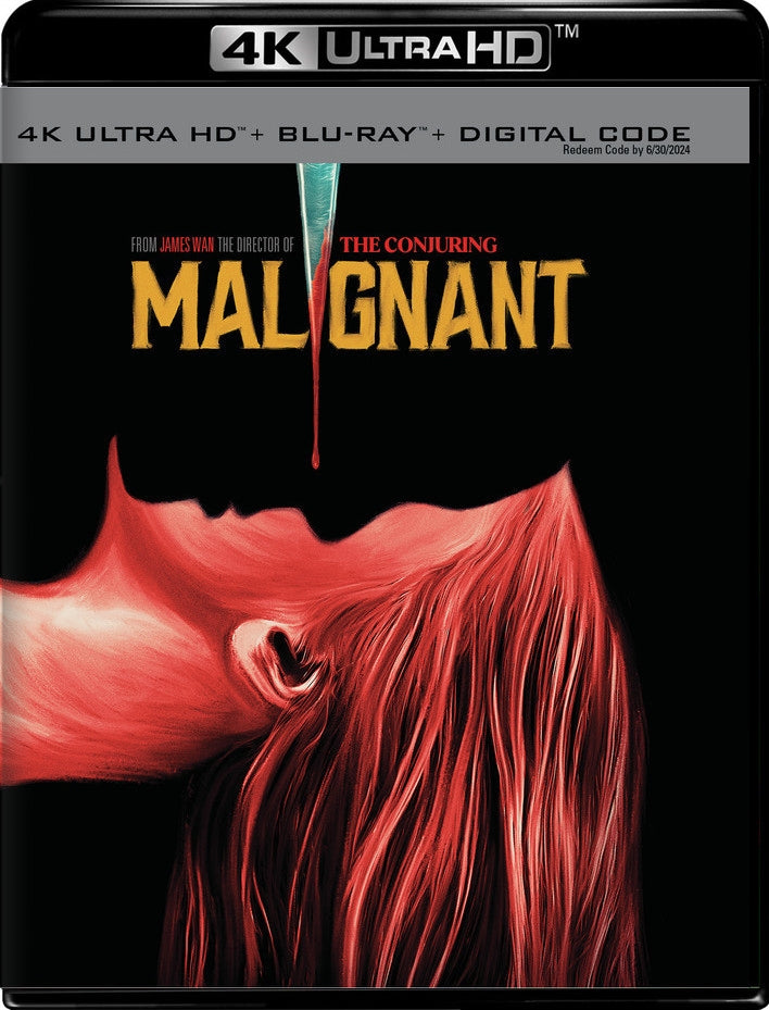 Malignant [4K Ultra HD Blu-ray] cover art
