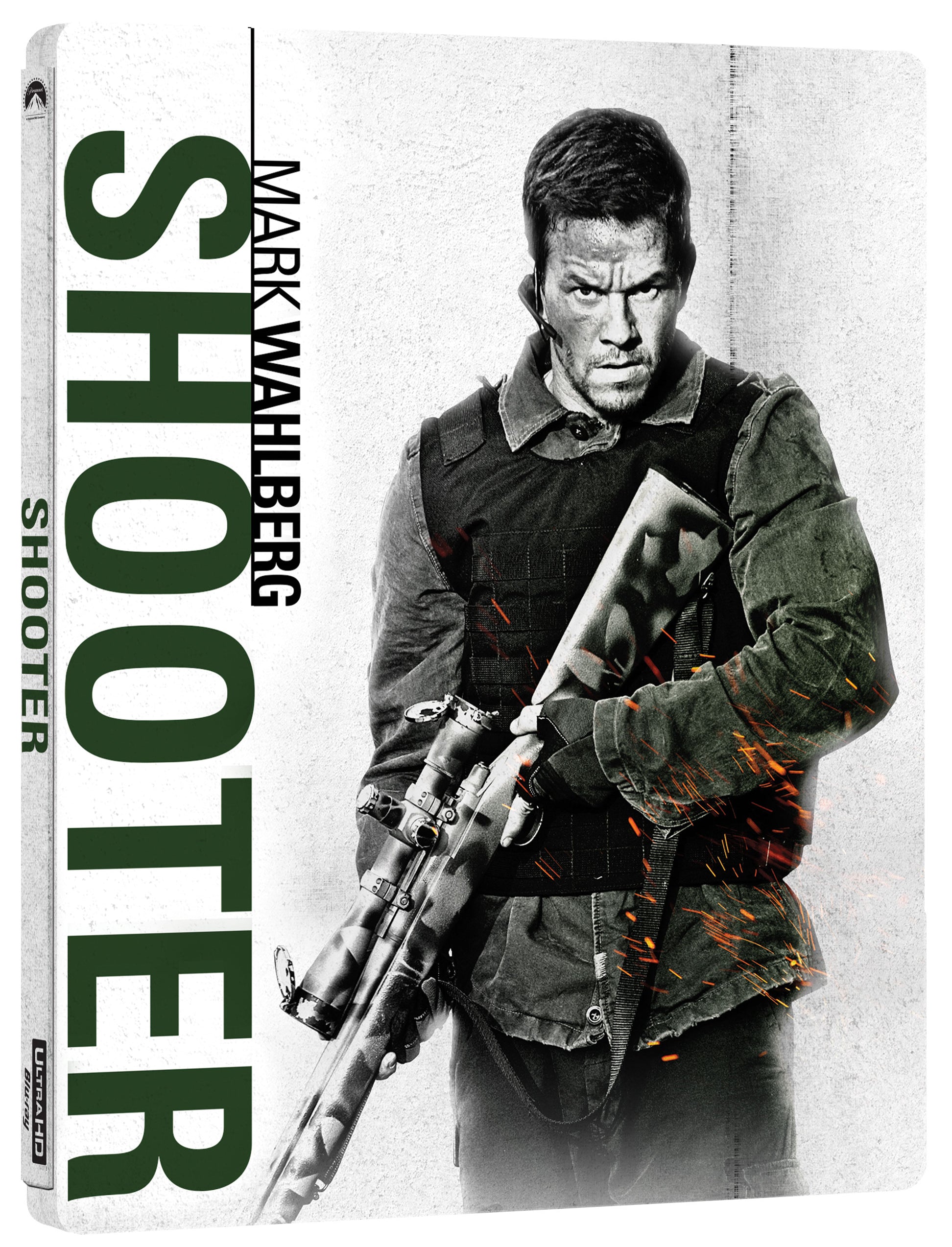 Shooter [SteelBook] [Includes Digital Copy] [4K Ultra HD Blu-ray] cover art